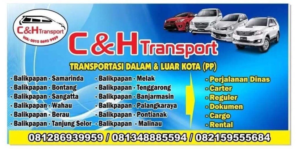Travel Balikpapan Samarinda Bontang Sangatta Tenggarong Kukar Kubar Kutim Sangatta Penajam Kaltim Kalimantan Timur